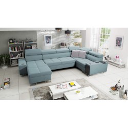 Ecksofa in U-Form Orbix IV Mini mit Schlaffunktion - unvergleichliche Kombination aus Stil und Komfort