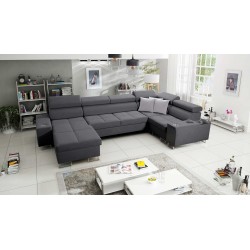 Ecksofa in U-Form Orbix IV Mini mit Schlaffunktion - unvergleichliche Kombination aus Stil und Komfort