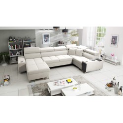 Ecksofa in U-Form Orbix IV Mini mit Schlaffunktion - unvergleichliche Kombination aus Stil und Komfort