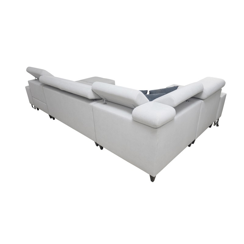 Ecksofa U Orbix IV Maxi mit Schlaffunktion - Geflecht, Sawana 84 Ecksofa U Orbix IV Maxi mit Schlaffunktion - Geflecht, Sawana 84