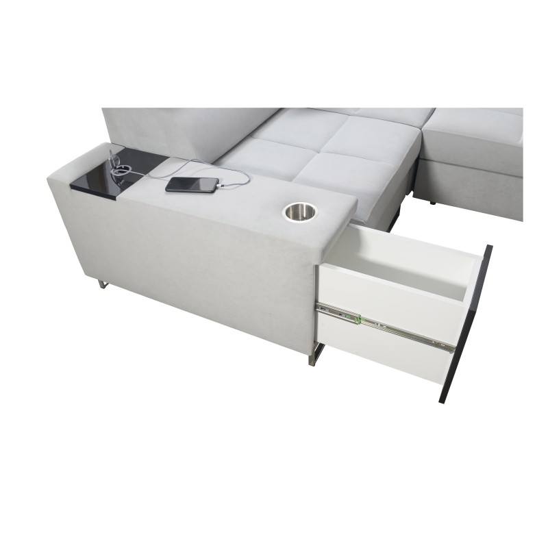 Esquina U Orbix IV Maxi con función de dormir - Tejido, Sawana 84 Esquina U Orbix IV Maxi con función de dormir - Tejido, Sawana 84