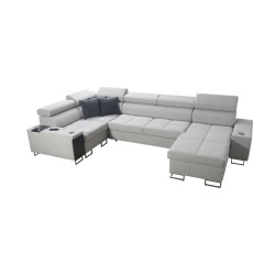 Ecksofa U Orbix IV Maxi mit Schlaffunktion - Samt, Ultario Samt 2960 Ecksofa U Orbix IV Maxi mit Schlaffunktion - Samt, Ultario Samt 2960