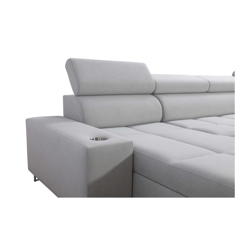 Ecksofa U Orbix IV Maxi mit Schlaffunktion - Geflecht, Sawana 84 Ecksofa U Orbix IV Maxi mit Schlaffunktion - Geflecht, Sawana 84