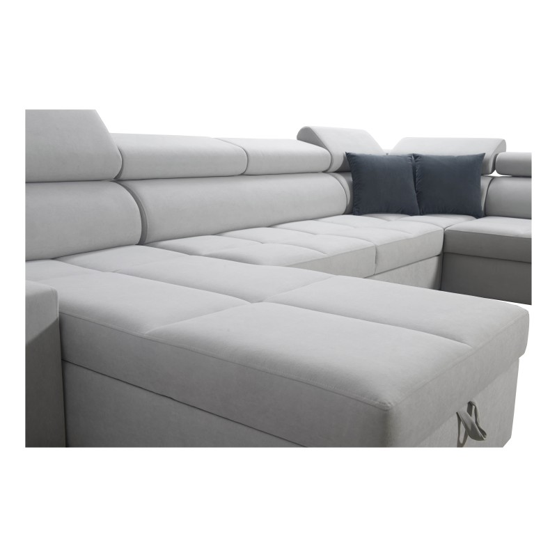 Ecksofa U Orbix IV Maxi mit Schlaffunktion - Geflecht, Sawana 72 Ecksofa U Orbix IV Maxi mit Schlaffunktion - Geflecht, Sawana 72