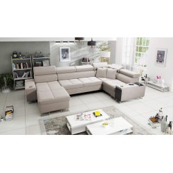 Ecksofa U Orbix IV Maxi mit Schlaffunktion - Velvet, Ultario Velvet 2979