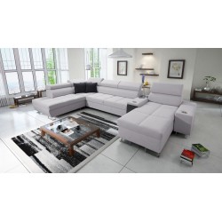 Sofá en forma de U Orbix V con función de dormir | Muebles de Plecionka, Sawana 84 Sawana 84