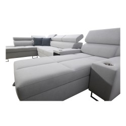 U-shaped corner sofa Orbix V with a sleeping function | Furniture with Wicker, Sawana 14 Sawana 84