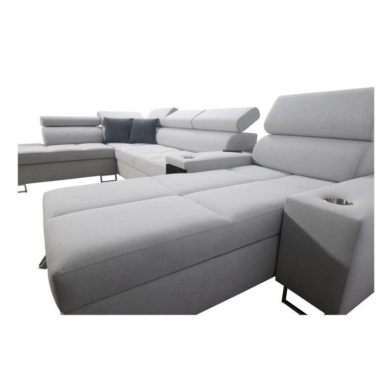 Sofá en forma de U Orbix V con función de cama | Muebles de Plecionka, Sawana 26 Sawana 84 Sofá en forma de U Orbix V con función de cama | Muebles de Plecionka, Sawana 26 Sawana 84