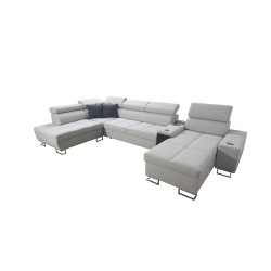 Esquinero en forma de U Orbix V con función de cama | Muebles de terciopelo, Ultario Velvet 2960 Sawana 84 Esquinero en forma de U Orbix V con función de cama | Muebles de terciopelo, Ultario Velvet 2960 Sawana 84