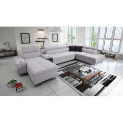 Sofá en forma de U Orbix V con función de dormir | Muebles de Plecionka, Sawana 84 Sawana 84