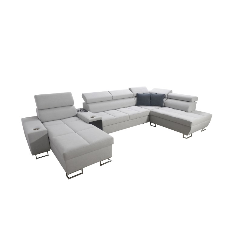 Sofá en forma de U Orbix V con función de cama | Muebles de Plecionka, Sawana 26 Sawana 84 Sofá en forma de U Orbix V con función de cama | Muebles de Plecionka, Sawana 26 Sawana 84