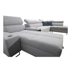 U-shaped corner sofa Orbix V with a sleeping function | Furniture with Wicker, Sawana 96 Sawana 84