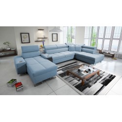 Esquinero en forma de U Orbix V con función de cama | Muebles de terciopelo, Ultario Velvet 2960 Sawana 84