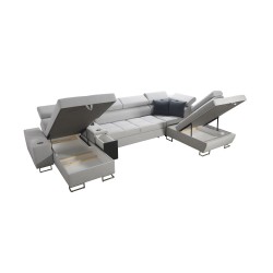 Esquinero en forma de U Orbix V con función de cama | Muebles de terciopelo, Ultario Velvet 2960 Sawana 84 Esquinero en forma de U Orbix V con función de cama | Muebles de terciopelo, Ultario Velvet 2960 Sawana 84