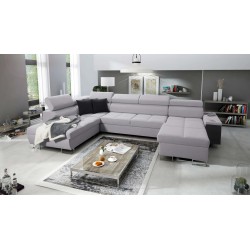 Ecksofa in U-Form Orbix VI – luxuriöser Komfort und moderne Lösungen