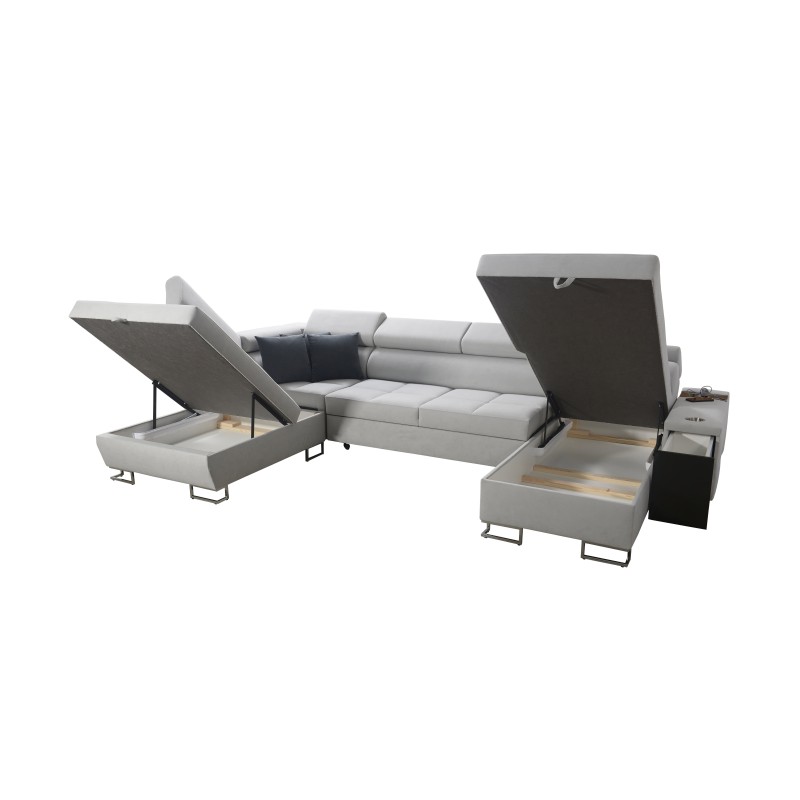 Ecksofa in U-Form Orbix VI – luxuriöser Komfort und moderne Lösungen Ecksofa in U-Form Orbix VI – luxuriöser Komfort und moderne Lösungen