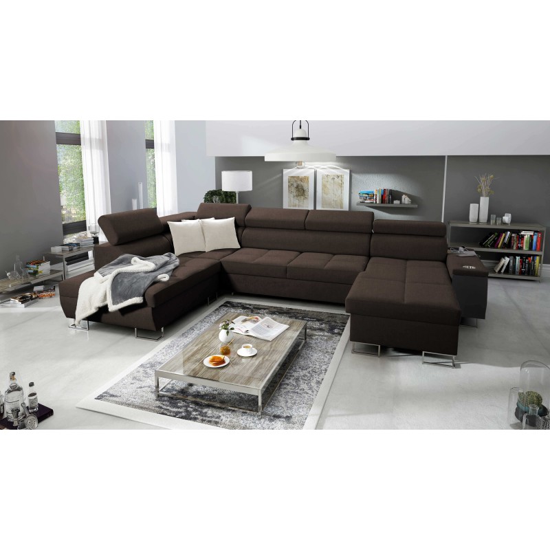 Ecksofa in U-Form Orbix VI – luxuriöser Komfort und moderne Lösungen Ecksofa in U-Form Orbix VI – luxuriöser Komfort und moderne Lösungen