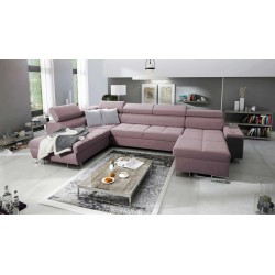 Ecksofa in U-Form Orbix VI – luxuriöser Komfort und moderne Lösungen