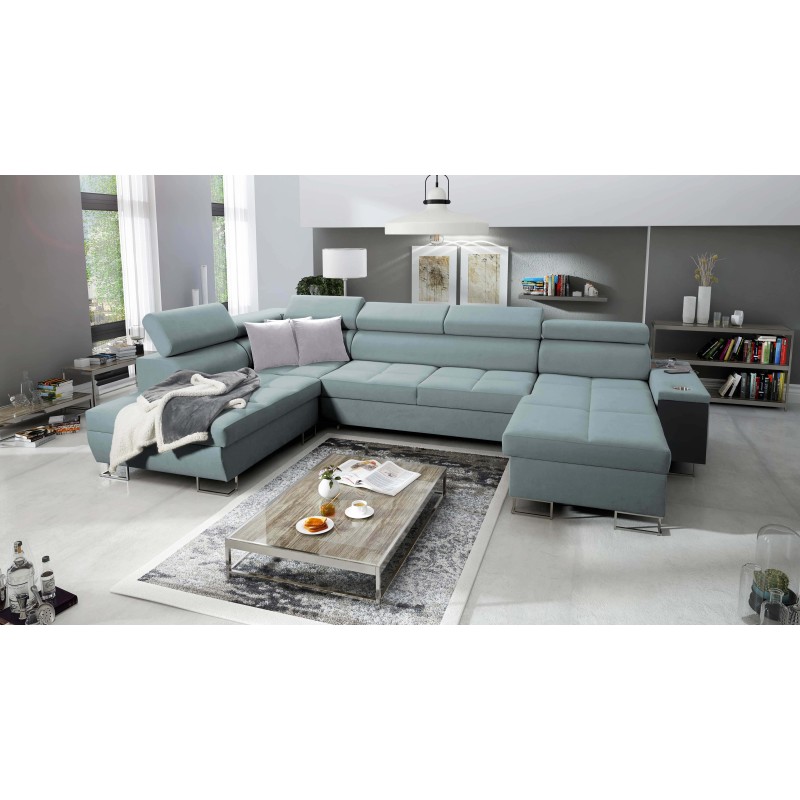 Ecksofa in U-Form Orbix VI – luxuriöser Komfort und moderne Lösungen Ecksofa in U-Form Orbix VI – luxuriöser Komfort und moderne Lösungen