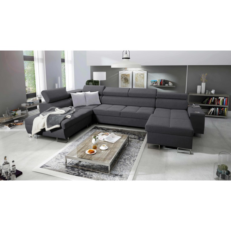 Ecksofa in U-Form Orbix VI – luxuriöser Komfort und moderne Lösungen Ecksofa in U-Form Orbix VI – luxuriöser Komfort und moderne Lösungen