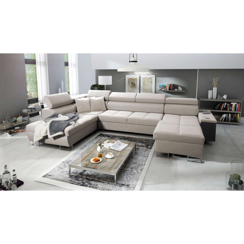Sofá esquinero en forma de U Orbix VI: lujo y confort con soluciones modernas Sofá esquinero en forma de U Orbix VI: lujo y confort con soluciones modernas