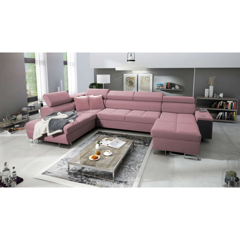 Ecksofa in U-Form Orbix VI – luxuriöser Komfort und moderne Lösungen Ecksofa in U-Form Orbix VI – luxuriöser Komfort und moderne Lösungen