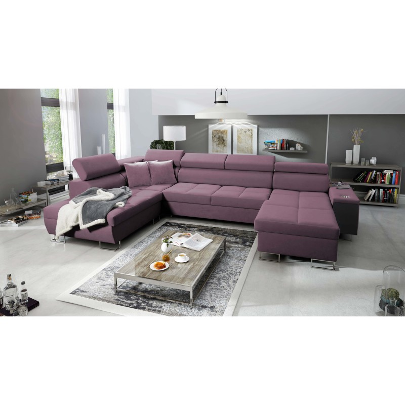 Ecksofa in U-Form Orbix VI – luxuriöser Komfort und moderne Lösungen Ecksofa in U-Form Orbix VI – luxuriöser Komfort und moderne Lösungen