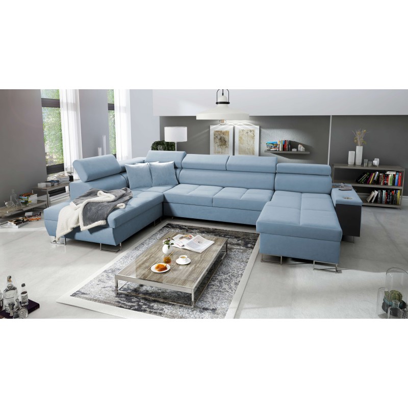 Sofá esquinero en forma de U Orbix VI: lujo y confort con soluciones modernas Sofá esquinero en forma de U Orbix VI: lujo y confort con soluciones modernas