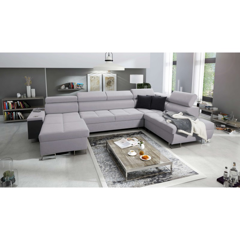 Ecksofa in U-Form Orbix VI – luxuriöser Komfort und moderne Lösungen Ecksofa in U-Form Orbix VI – luxuriöser Komfort und moderne Lösungen