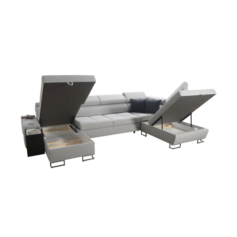 Ecksofa in U-Form Orbix VI – luxuriöser Komfort und moderne Lösungen Ecksofa in U-Form Orbix VI – luxuriöser Komfort und moderne Lösungen