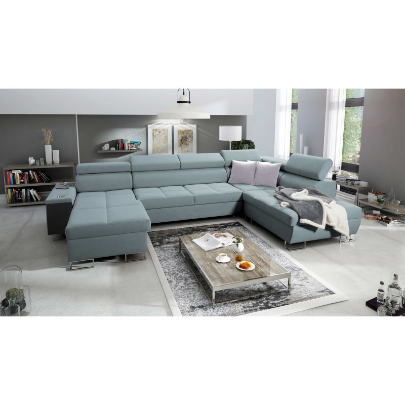 Ecksofa in U-Form Orbix VI – luxuriöser Komfort und moderne Lösungen Ecksofa in U-Form Orbix VI – luxuriöser Komfort und moderne Lösungen