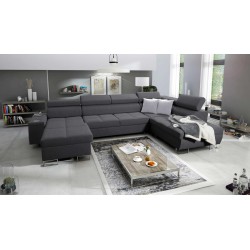 Ecksofa in U-Form Orbix VI – luxuriöser Komfort und moderne Lösungen