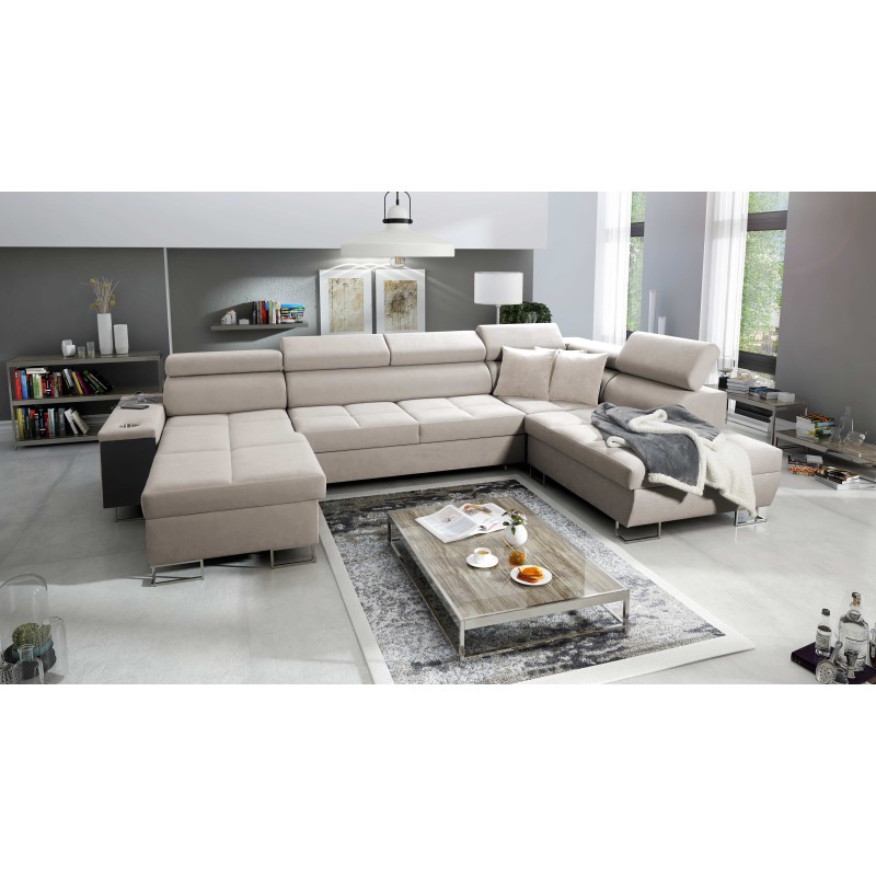 Ecksofa in U-Form Orbix VI – luxuriöser Komfort und moderne Lösungen Ecksofa in U-Form Orbix VI – luxuriöser Komfort und moderne Lösungen