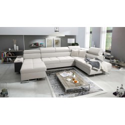 Ecksofa in U-Form Orbix VI – luxuriöser Komfort und moderne Lösungen