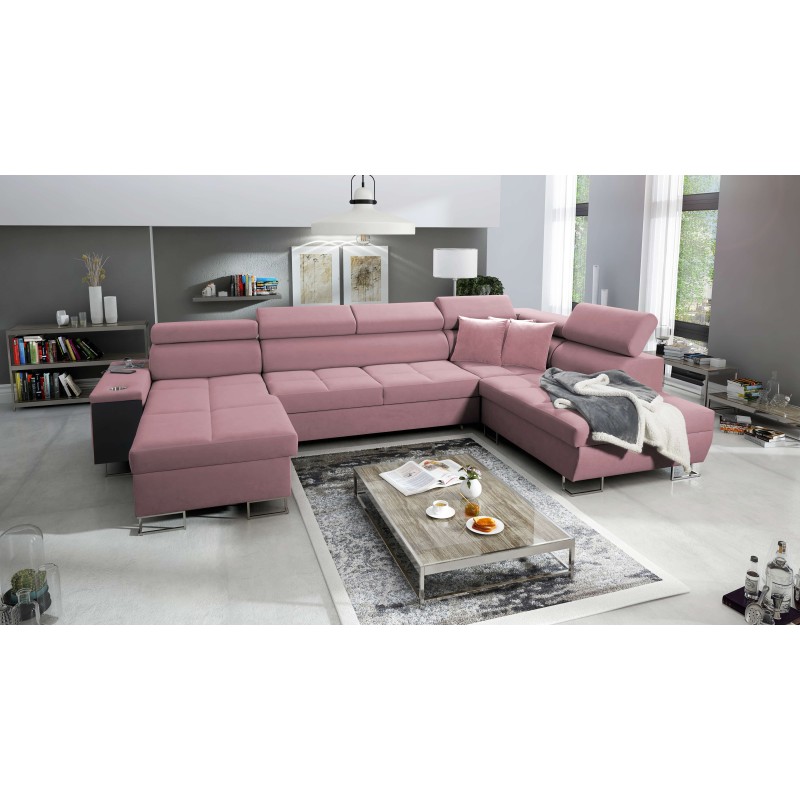 Ecksofa in U-Form Orbix VI – luxuriöser Komfort und moderne Lösungen Ecksofa in U-Form Orbix VI – luxuriöser Komfort und moderne Lösungen