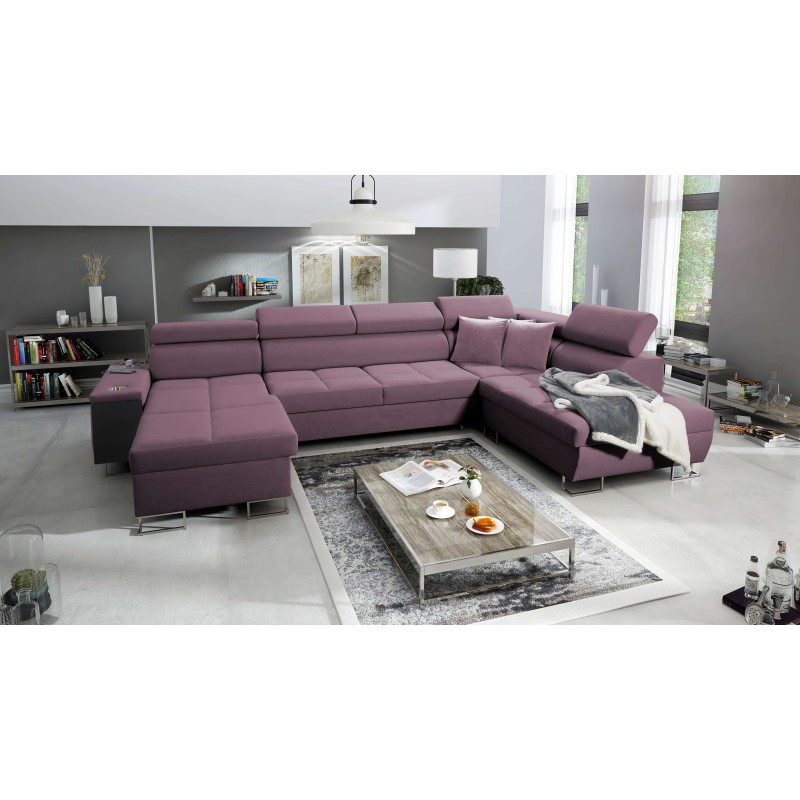 Ecksofa in U-Form Orbix VI – luxuriöser Komfort und moderne Lösungen Ecksofa in U-Form Orbix VI – luxuriöser Komfort und moderne Lösungen