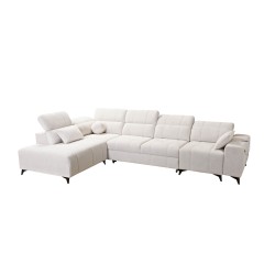 Ecksofa Ballagio XI mit Schlaffunktion in dem Stoff Plecionka, Spring 1116 – Komfort und Stil in einem