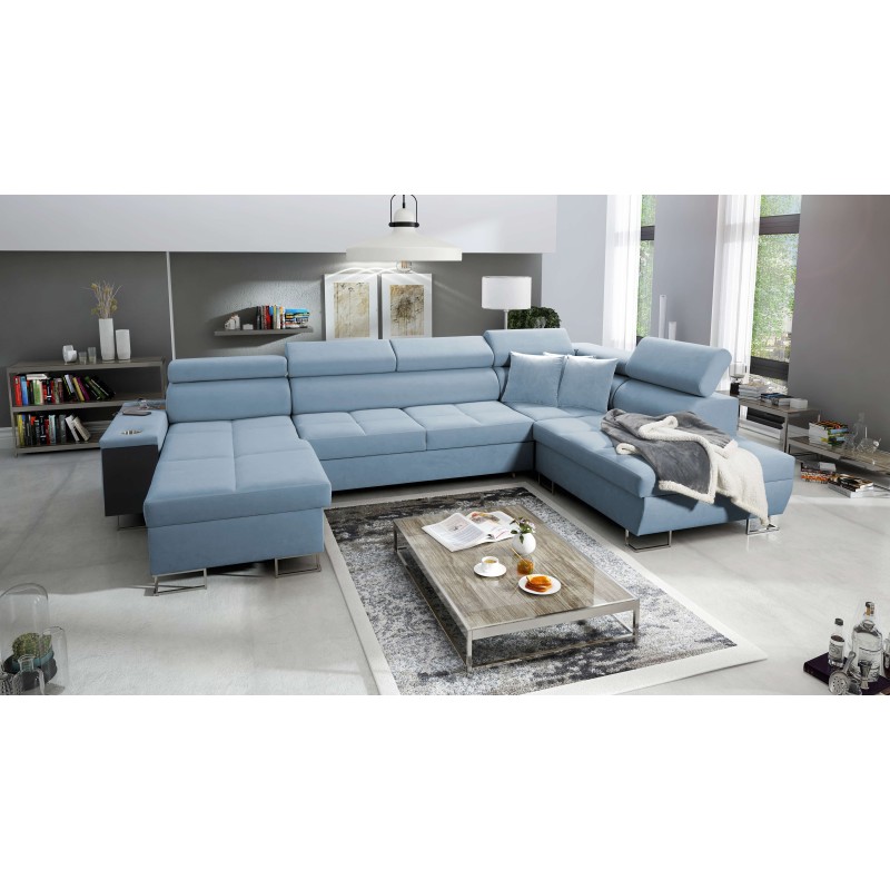 Ecksofa in U-Form Orbix VI – luxuriöser Komfort und moderne Lösungen Ecksofa in U-Form Orbix VI – luxuriöser Komfort und moderne Lösungen