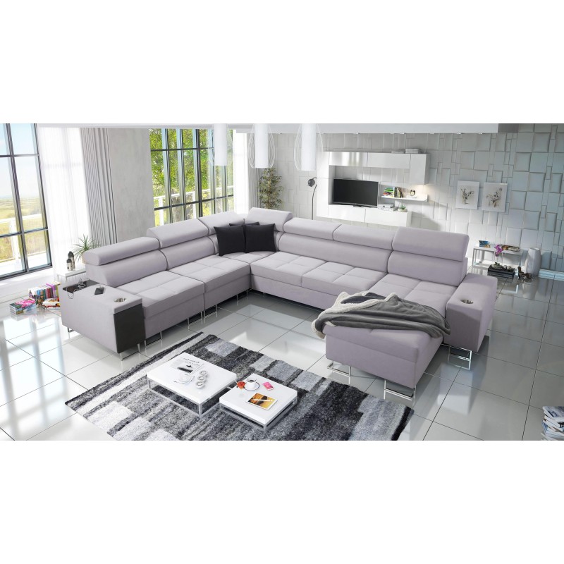 Orbix VIII Corner Sofa with Sleeping Function - Your Place for Relaxation and Rest