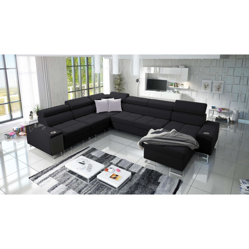Orbix VIII Corner Sofa with Sleeping Function - Your Place for Relaxation and Rest