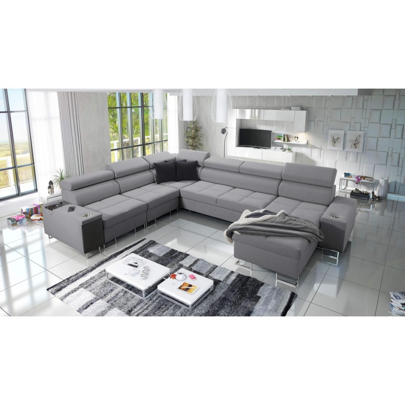 Orbix VIII Corner Sofa with Sleeping Function - Your Place for Relaxation and Rest