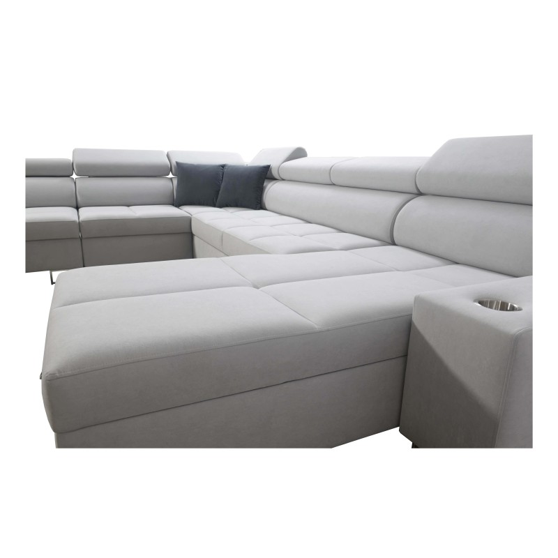 Sofá esquinero Orbix VIII con función de cama: tu lugar para relajarte y descansar. Sofá esquinero Orbix VIII con función de cama: tu lugar para relajarte y descansar.