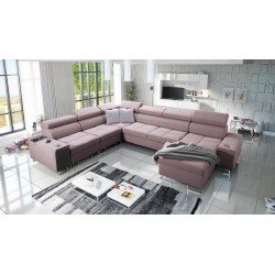 Sofá esquinero Orbix VIII con función de cama: tu lugar para relajarte y descansar.