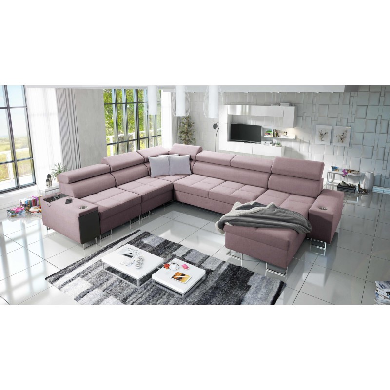 Orbix VIII Corner Sofa with Sleeping Function - Your Place for Relaxation and Rest