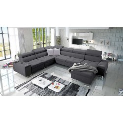 Sofá esquinero Orbix VIII con función de cama: tu lugar para relajarte y descansar.