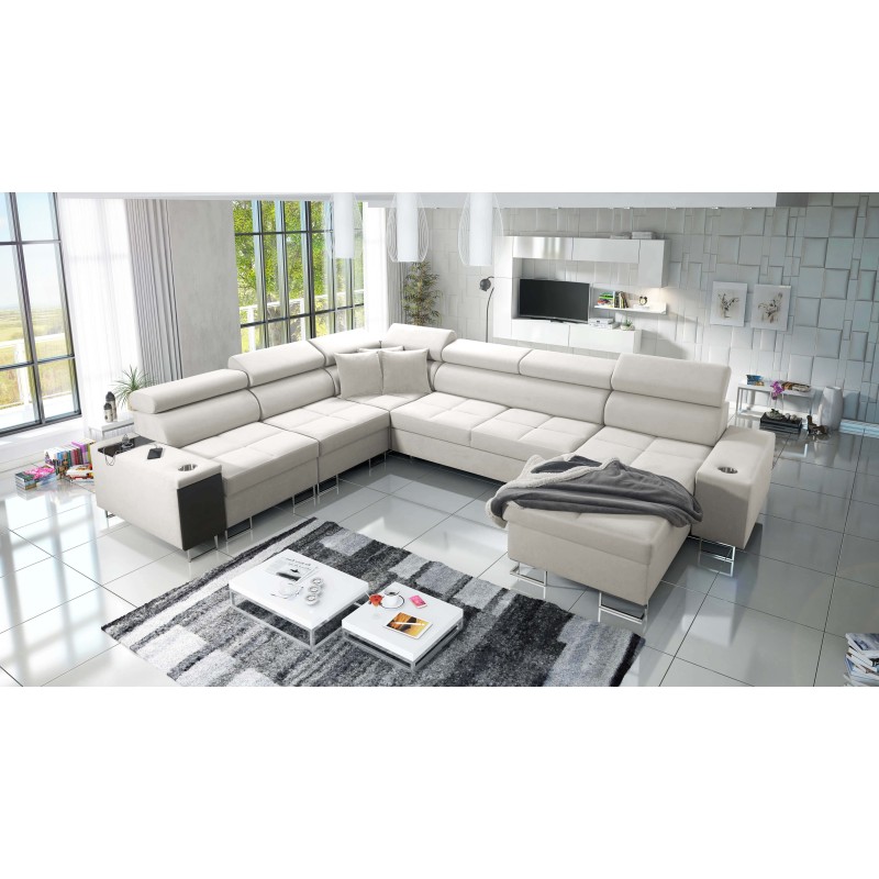 Orbix VIII Corner Sofa with Sleeping Function - Your Place for Relaxation and Rest