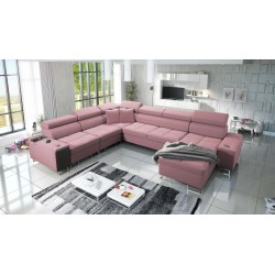 Sofá esquinero Orbix VIII con función de cama: tu lugar para relajarte y descansar.
