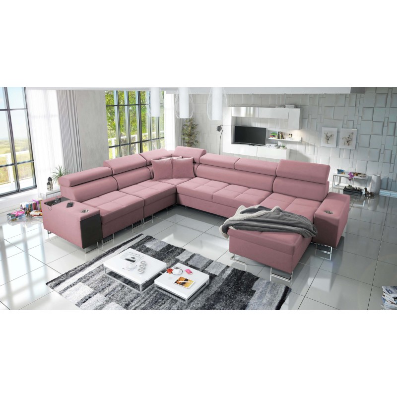 Orbix VIII Corner Sofa with Sleeping Function - Your Place for Relaxation and Rest