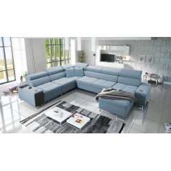 Sofá esquinero Orbix VIII con función de cama: tu lugar para relajarte y descansar.