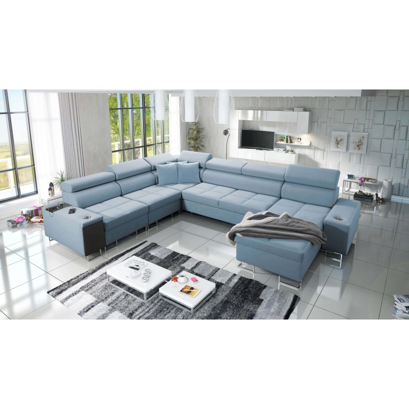 Orbix VIII Corner Sofa with Sleeping Function - Your Place for Relaxation and Rest